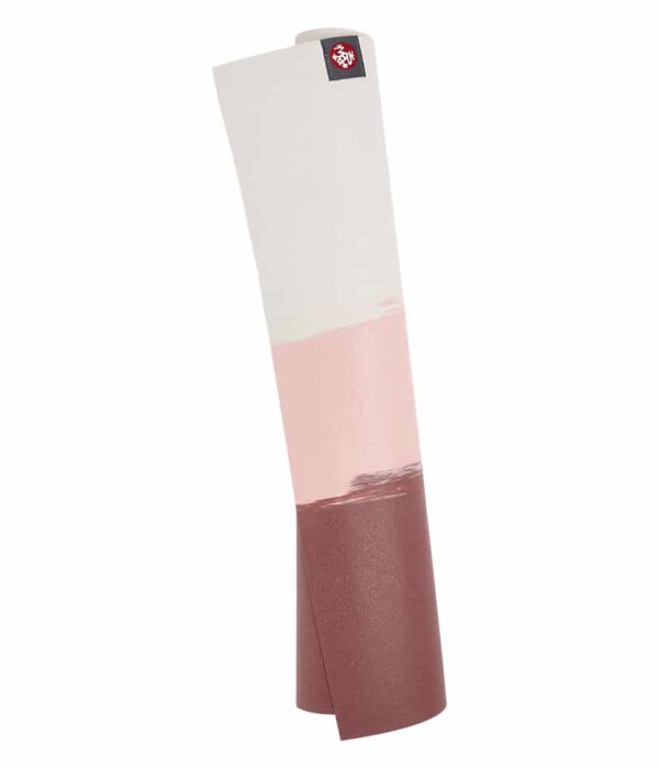 Manduka eKO SuperLite Yogamat Rubber Rood-Roze-Grijs 1.5 mm – Clay