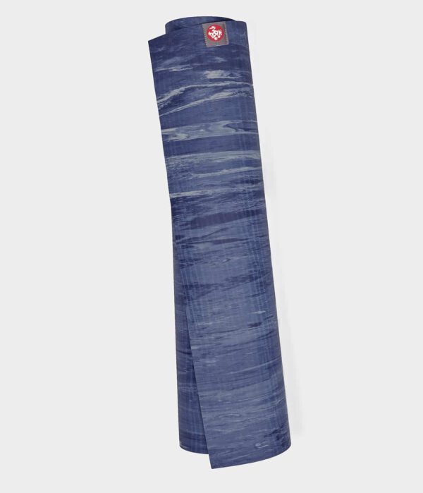 Manduka eKO Yogamat Rubber Blauw 6 mm - Rain Check -  180 x 61 cm