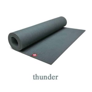 Manduka eKO Yogamat Rubber Grijs 5 mm - Thunder - 200 x 66 cm