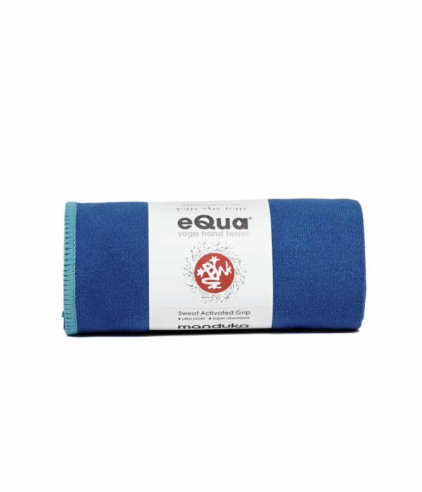 Manduka eQua Handdoek - Pacific Blue (klein)