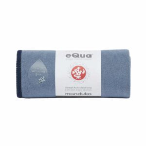 Manduka eQua Handdoek - Storm (Klein)