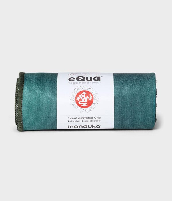 Manduka eQua Yoga Handdoek - Camo Green TD (Klein)