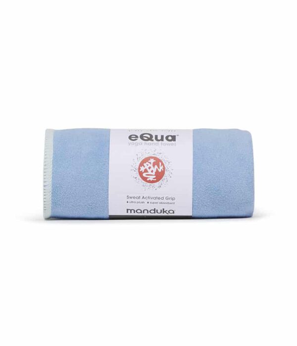 Manduka eQua Yoga Handdoek – Clear Blue (67 x 40 cm)