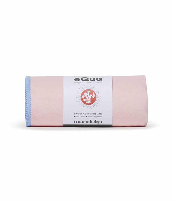 Manduka eQua Yoga Handdoek – Coral (67 x 40 cm)