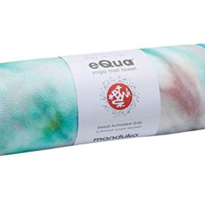 Manduka eQua Yogamat Handdoek - Eclipse Dye Caribbean