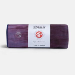 Manduka eQua Yogamat Handdoek - Indulge - Handgeverfd