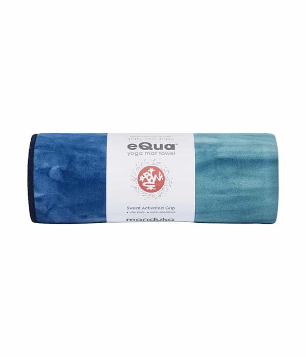 Manduka eQua Yogamat Handdoek - Pacific Blue HD