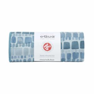 Manduka eQua Yogamat Handdoek - Patina Squares