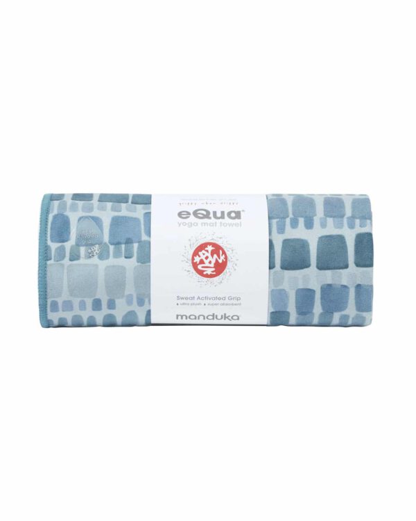 Manduka eQua Yogamat Handdoek - Patina Squares