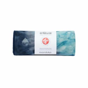 Manduka eQua Yogamat Handdoek - Storm Handgeverfd