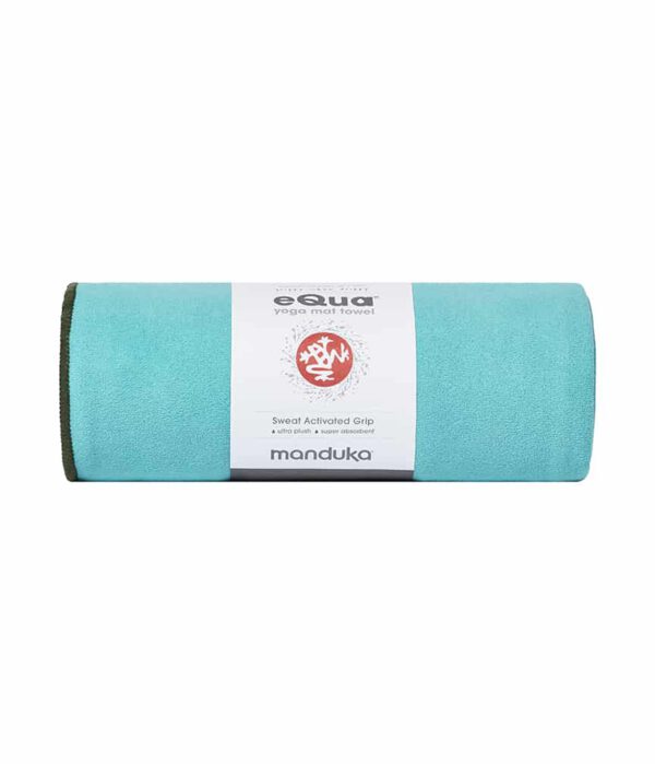 Manduka eQua Yogamat Handdoek - Tasmanian Blue