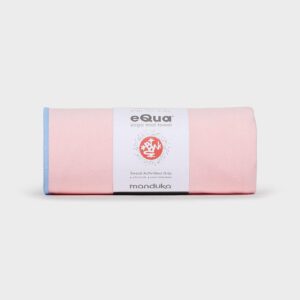 Manduka eQua Yogamat Handdoek – Coral (182 x 67  cm)