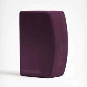 Manduka unBLOK Yoga Blok EVA-Schuim Paars - 23 x 15 x 10 cm