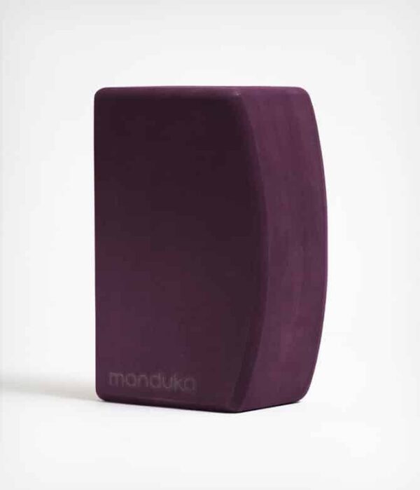 Manduka unBLOK Yoga Blok EVA-Schuim Paars - 23 x 15 x 10 cm