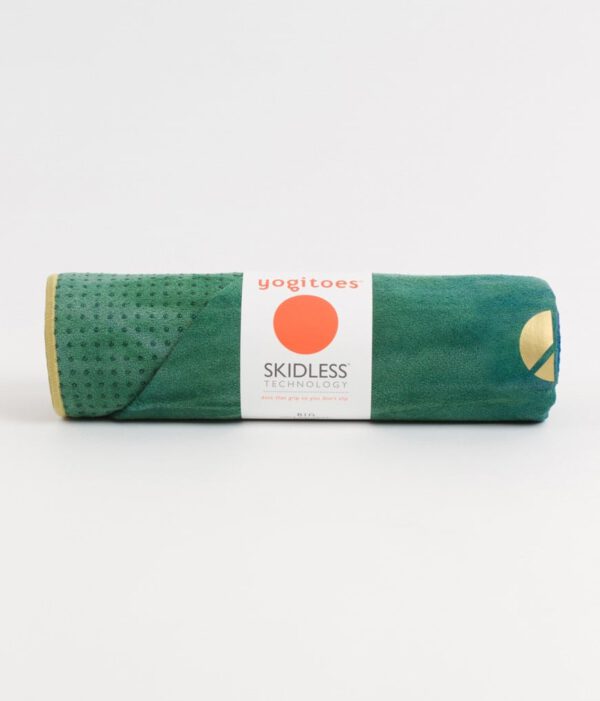 Manduka yogitoes BIG Size SKIDLESS Handdoek - Peacock