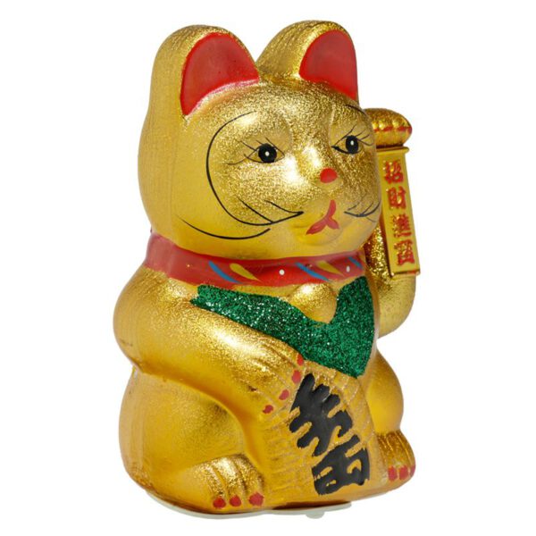 Maneki Neko Geluks Kat (21 cm)