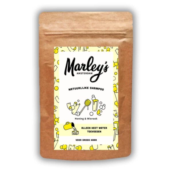 Marley&apos;s Amsterdam Shampoovlokken Droog Haar – Honing & Wierook