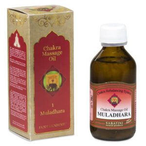 Massageolie 1e Chakra Muladhara