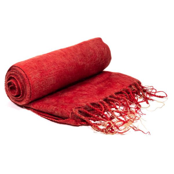 Meditatie Omslagdoek Gemeleerd Rood