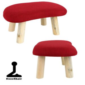 Meditatiebankje Hout Rood