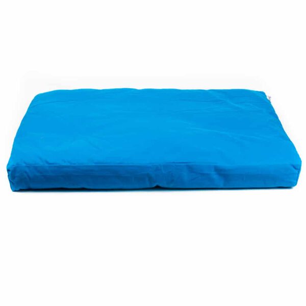 Meditatiemat Zabuton Turquoise - 86 x 66 x 6 cm - incl. Binnenhoes