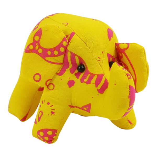 Mini Stoffen Olifant Geel