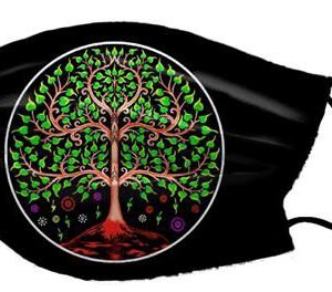 Mondkapje/Yogi Masker Tree of Life