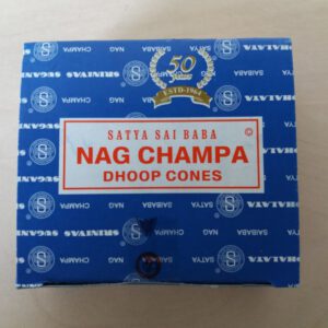 Nag Champa Wierook Kegel (12 doosjes)
