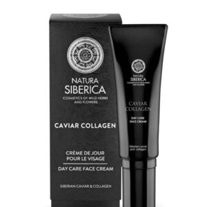 Natura Siberica Caviar Collagen Day care face cream against first