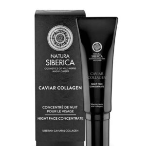 Natura Siberica Caviar Collagen Night face concentrate against first