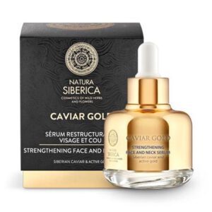 Natura Siberica Caviar Gold Strengthening face and neck serum (30 ml)