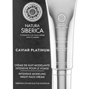 Natura Siberica Caviar Platinum Intensive modeling night face cream