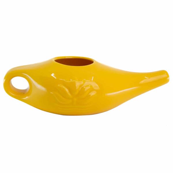 Neti Pot Keramiek - Geel - 250 ml