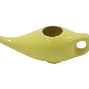 Neti Pot Keramiek Geel