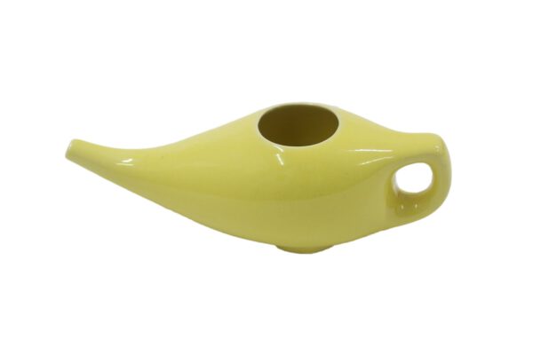 Neti Pot Keramiek Geel