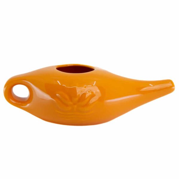 Neti Pot Keramiek - Oranje - 250 ml