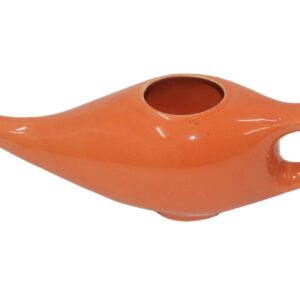 Neti Pot Keramiek Oranje