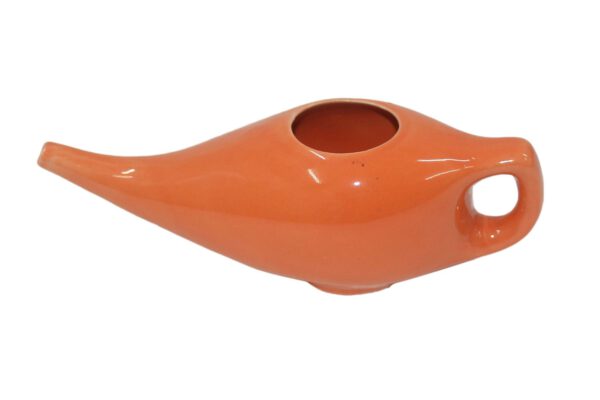 Neti Pot Keramiek Oranje