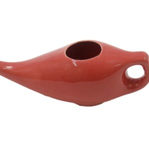 Neti Pot Keramiek Rood