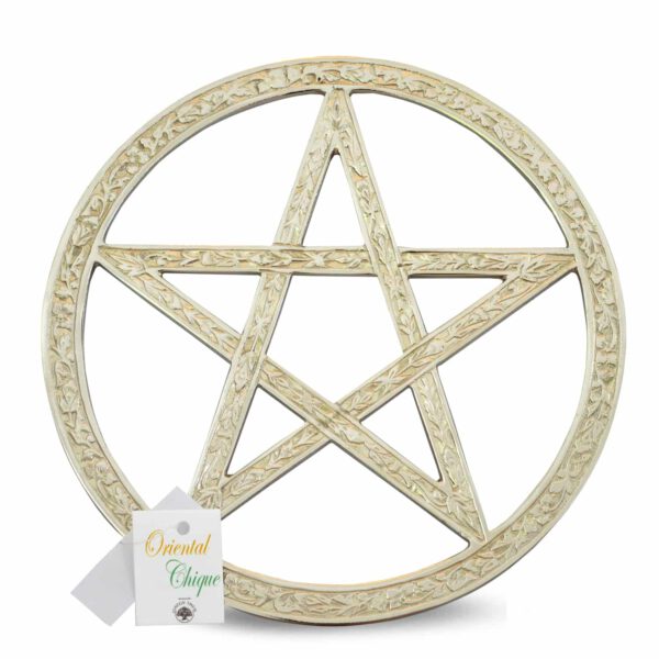 Nikkelen Pentagram (20 cm)