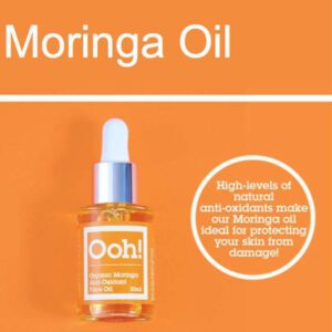 Oils of Heaven Vegan Organic Moringa Anti-Oxidant Face Oil