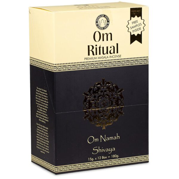 Om Ritual Wierook Masala (12 pakjes)