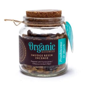 Organic Goodness Frankincense & Mirre Smudge Wierookkorrels /