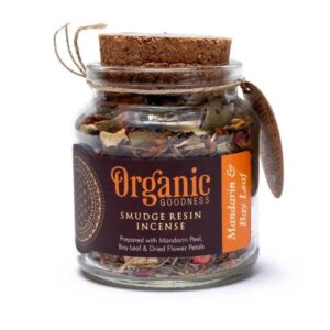 Organic Goodness Mandarijn & Laurierblad Smudge Wierookkruiden (80