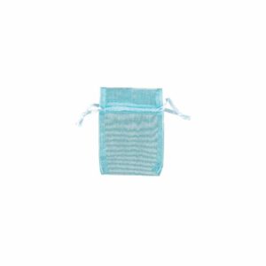 Organza Buidel Blauw