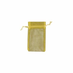 Organza Buidel Goudkleurig (13 x 7 cm)