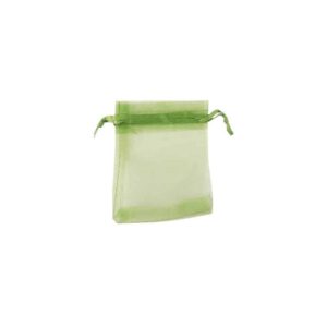 Organza Buidel Groen Donker