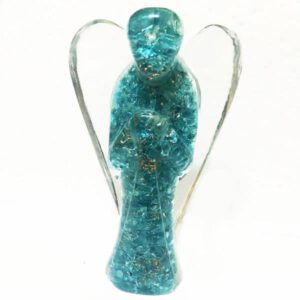 Orgone Edelsteen Engel Blauwe Topaas (12 cm)