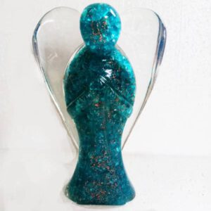 Orgone Edelsteen Engel Blauwe Topaas (20 cm)