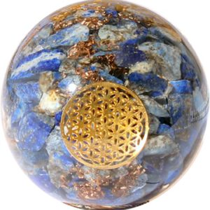 Orgoniet Bol Lapis Lazuli met Flower of Life